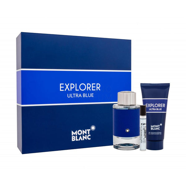 MONT BLANC Explorer Ultra Blue Men EDP 100ml Gift Set